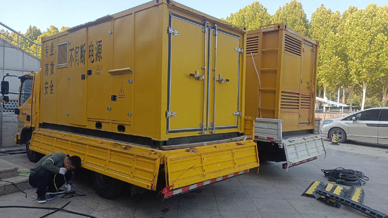 庐江柴油发电机组和UPS电源配合使用时的注意事项